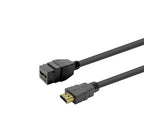 Vivolink PROKEYHDMIFM3B HDMI cable 3 m HDMI Type A (Standard) Black