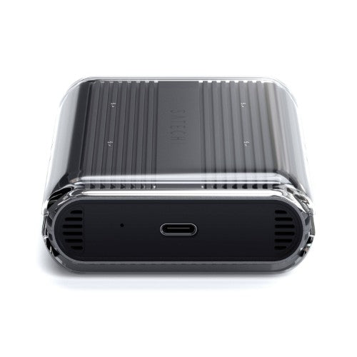 Satechi USB4 NVMe SSD Pro SSD enclosure Grey, Transparent