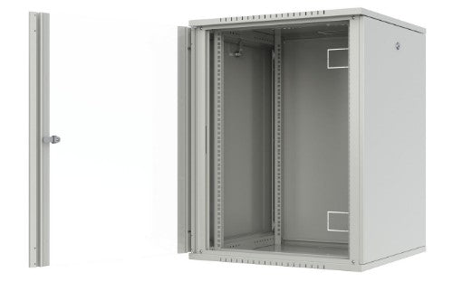 Lanview RWF16U66WH rack cabinet 16U Wall mounted rack White