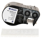 Brady M4C-1000-595-CL-WT printer label Translucent, White Self-adhesive printer label