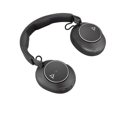 HP Poly Voyager Surround 80 UC Microsoft Teams Certified USB-C Headset +USB-C/A Adapter