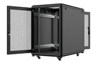 Lanview RSL16U61BL rack cabinet 16U Freestanding rack Black