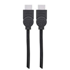 Manhattan HDMI 4K@30Hz Cable with Ethernet, 2m, Suitable for ALL 1080p/HD and majority of 4K uses (check your system 4K specification to be sure), Male to Male, Black, Ultra HD 4k x 2k, Lifetime Warranty, High Speed, Equivalent to HDMM2MHS