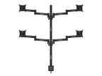 Multibrackets M VESA Deskmount Officeline Quad Black