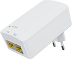 Microconnect MC-POEINJ-EU PoE adapter 10 Gigabit Ethernet 48 V