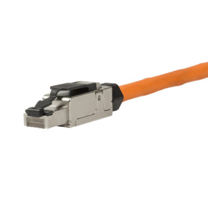 LogiLink MP0040 wire connector RJ-45 Black, Metallic