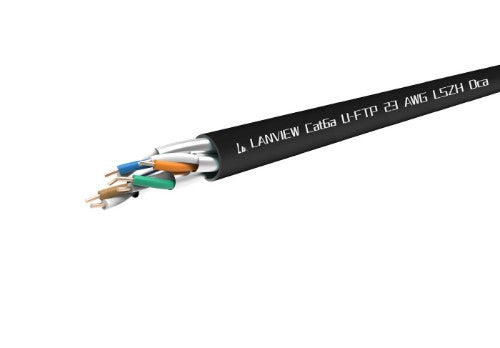 Lanview LVN122433 networking cable Black 305 m Cat6a U/FTP (STP)