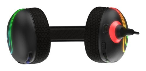 PDP 049-032-BK headphones/headset Wireless Head-band Gaming Bluetooth Black