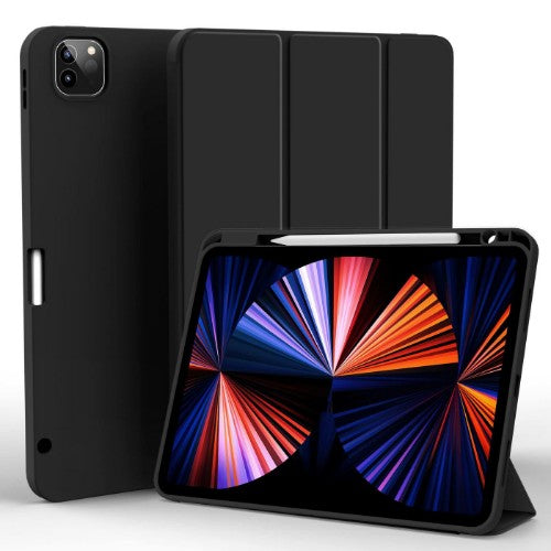 eSTUFF ES68201400-BULK tablet case Folio Black, Transparent