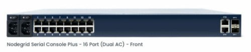 ZPE Nodegrid Serial Console Plus 16-port Cisco Rolled, Dual AC, 4-Core Intel CPU, 4GB DDR4, 32GB SSD, 2 SFP+, 2 GbE, 2 USB 3.0, 1 HDMI, 1 console