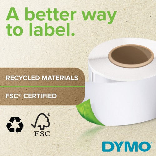 DYMO Authentic LabelWriter Large Shipping Labels/Name Badges | 54mm x 101mm | 24 Rolls of 220 Easy-Peel Labels (5,280 Count) | Self-Adhesive | for LabelWriter Label Makers