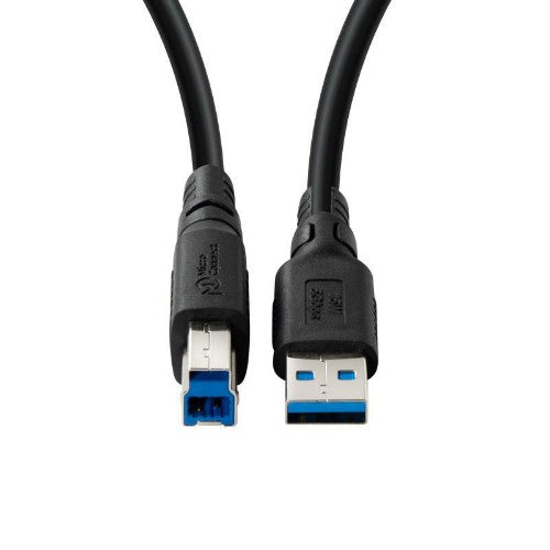Microconnect USB3.0AB3B-LSZH USB cable USB 3.2 Gen 1 (3.1 Gen 1) 3 m USB A USB B Black