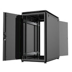 Lanview RDL20U61BL rack cabinet 20U Freestanding rack Black