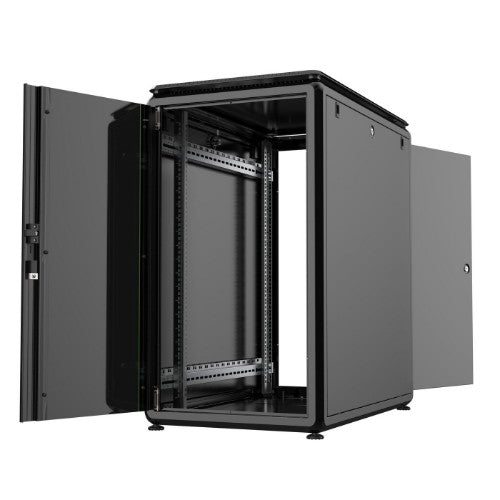 Lanview RDL20U61BL rack cabinet 20U Freestanding rack Black