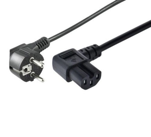 Microconnect MC-JT008/HT3W-H05VV-F-1.5 power cable Black 1.5 m Power plug type E+F C15 coupler
