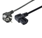 Microconnect MC-JT008/HT3W-H05VV-F-2.0 power cable Black 2 m Power plug type E+F C15 coupler