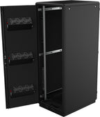 Lanview RDLAK26U758BL rack cabinet 26U Freestanding rack Black