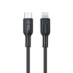 Microconnect ECO-USB3.1CL1 lightning cable 1 m Black