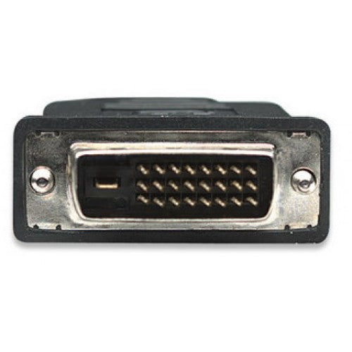Techly ICOC-HDMI-D-018 video cable adapter 1.8 m DVI-D Black