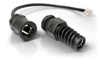 QuWireless QRJ45 networking cable Black 0.16 m