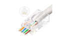 Lanview LVN125305 wire connector RJ45 Transparent