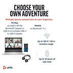 HP Poly Poly Voyager Focus 2 USB-A Headset