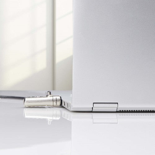 StarTech.com Slim Lock Noble Wedge® Slot Compatible, 5ft (1.5m) Locking Cable, Anti-Theft Security For Laptop/Notebook, Cut-Resistant Steel Cable, Combo Lock, TAA
