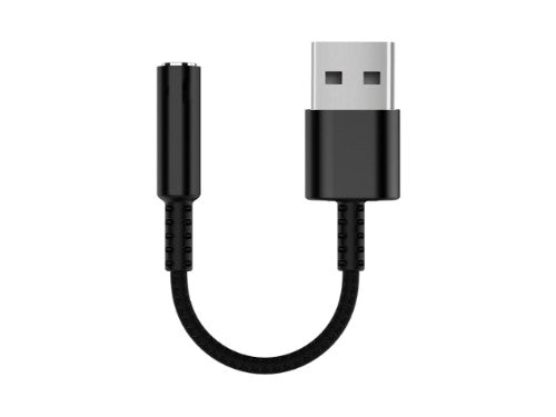 Equip 147945 audio cable 0.15 m 3.5mm USB Type-A Black