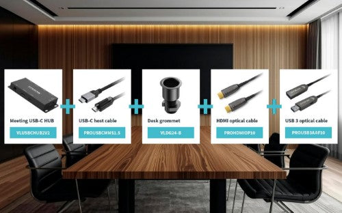 Vivolink Meeting Room Package small size rooms USB graphics adapter