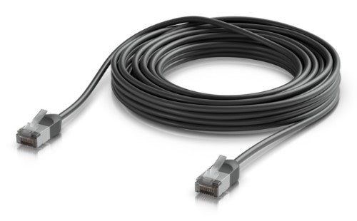 Ubiquiti UACC-Cable-Patch-Outdoor-C6A-8M-BK networking cable Black Cat6a F/UTP (FTP)