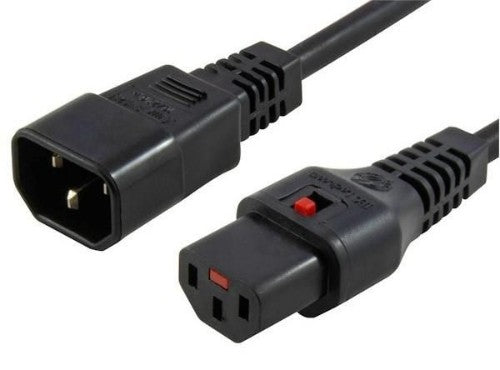 Microconnect PC1002 power cable Black 0.5 m C13 coupler C14 coupler