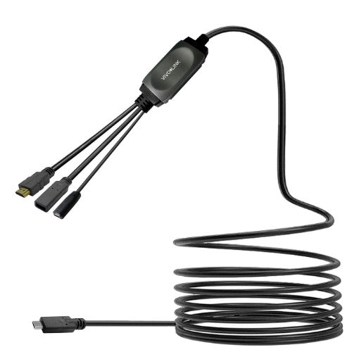 Vivolink PROUSBCHDMIUSB3-7.5 USB cable USB 3.2 Gen 1 (3.1 Gen 1) 7.5 m USB C Black