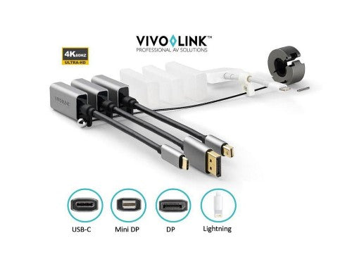 Vivolink PROADRING13S video cable adapter HDMI Type A (Standard) Aluminium
