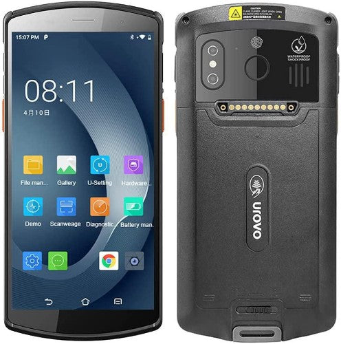 UROVO DT50S,HS7,5,7",A11/13 (AER),4/64,WiFi,4G,5000mAH,cable,PSU(EU),HS
