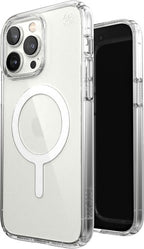 Speck Presidio Perfect Clear + MS Apple iPhone 14 Pro Max Clear - with Microban