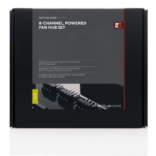 Noctua NV-SPH1 fan speed controller 8 channels Black