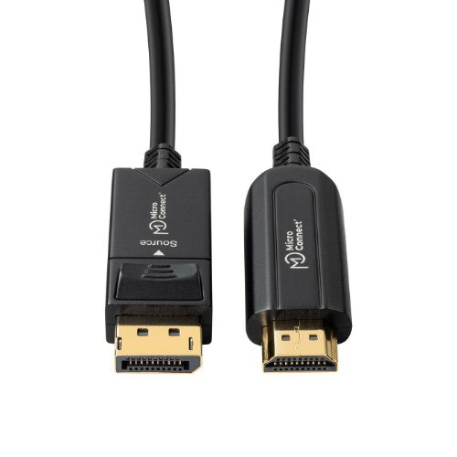 Microconnect DP-HDMI-1000V1.4OP video cable adapter 10 m DisplayPort HDMI Type A (Standard) Black