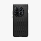 Spigen OnePlus 12 Liquid Air Matte Black mobile phone case 17.3 cm (6.82") Cover