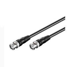 Microconnect 50423 coaxial cable 1 m BNC Black