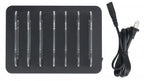 Manhattan Charging Station, 6x USB-A Ports, Outputs: 6x 2.4A, Smart IC, LED Indicator Lights, Black, Three Year Warranty