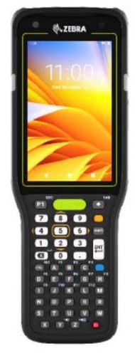 Zebra MC3450 handheld mobile computer 10.2 cm (4") 800 x 480 pixels Touchscreen 442 g Black
