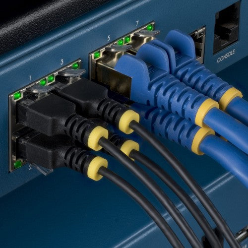 StarTech.com 2m Black Ultra Slim Cat6A Ethernet Cable, UTP, Pure Bare Copper Wire, 34AWG Slim RJ45 Network Patch Cord, Individually Tested