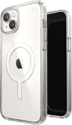 Speck Presidio Perfect Clear + MS Apple iPhone 14 Plus/15 Plus Clear - with Microban