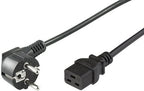 Microconnect PE0771903 power cable Black 3 m Power plug type E+F C19 coupler