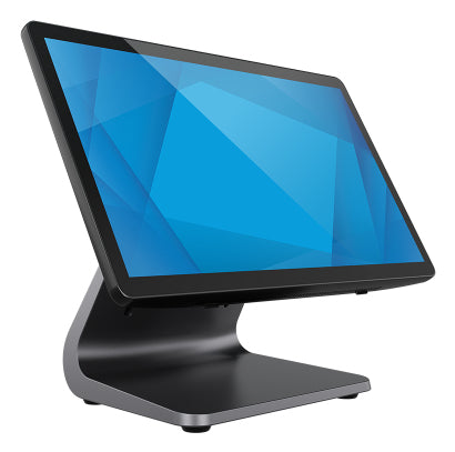 Elo Touch Solutions E-Series 3, Win 11, 15.6-inch wide, 1920x1080 FHD display, N97 CPU, 16GB RAM, 256GB SSD, Projected Capacitive 10-touch, Clear, Ethernet, Black, Stand, Worldwide