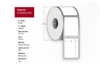 Capture CA-800262-405 printer label White