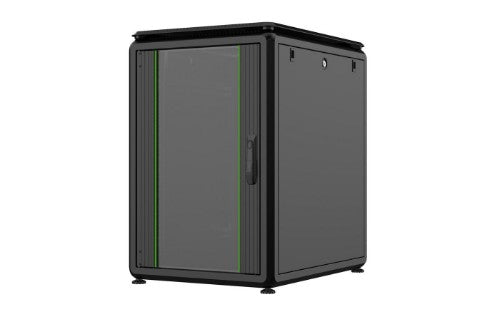 Lanview RDL16U68BL rack cabinet 16U Freestanding rack Black