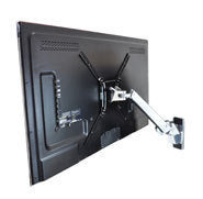 Ergotron Interactive Arm, HD monitor mount / stand 139.7 cm (55") Wall Aluminium