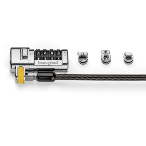 Kensington ClickSafe Universal Combination Laptop Lock – Master Coded