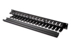 Digitus Cable Management Panel with detachable cover for 483 mm (19“) cabinets, 1U